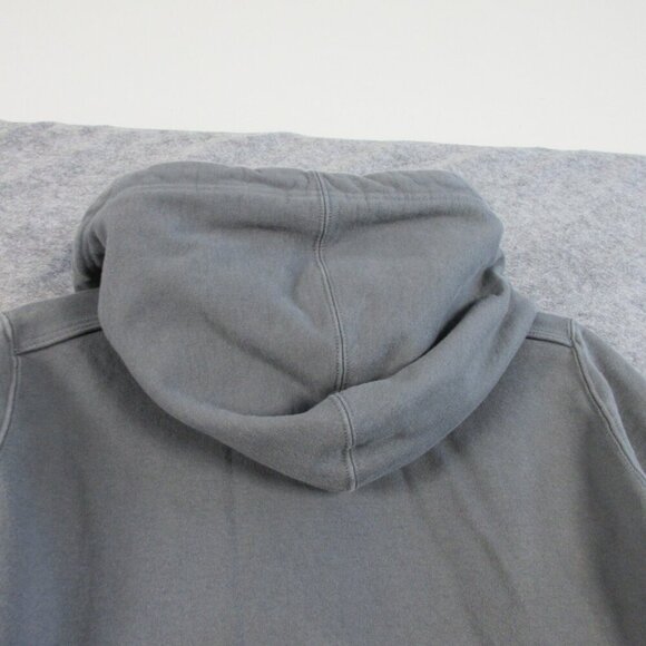 American Giant Womens Hoodie Jacket Sweatshirt Classic Full Zip Gray Large 980 - Picture 7 of 12